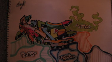 Graffiti Sketch - Photo by Sharone93 - Shar, Sharone, Kiel (2012)