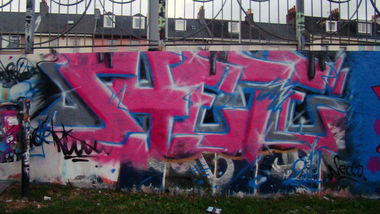 Graffiti Wall in Plymouth - Photo by Shene - Plymouth, United, Kingdom (2011)