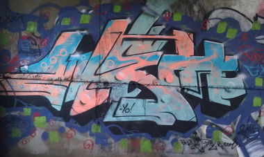 Graffiti Wall - Photo by Shene (2014)