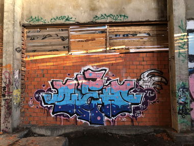 Graffiti Wall - Photo by Shene - Russian, Letters, Fresstyle (2019)