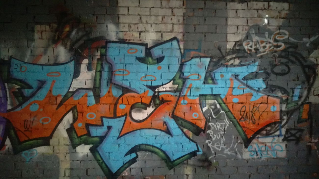 Graffiti Wall - Photo by Shene - Russian, Letters, Fresstyle (2018)
