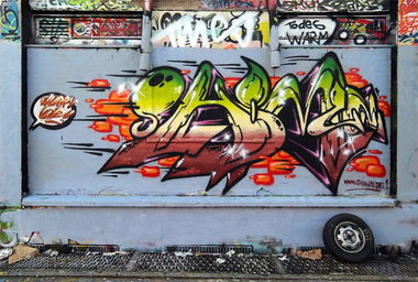 Graffiti Wall in Hannover - Photo by Shimun - Shimun, Graffiti, Hannover (2013)