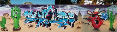 Graffiti Wall in Hamm - Photo by Shimun - Shimun, Que, Pasa