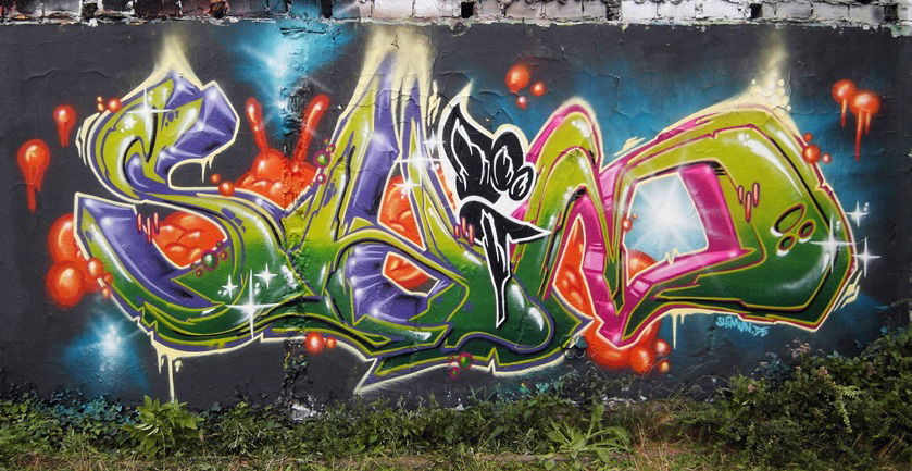 Graffiti Wall in Hamm - Photo by Shimun - shimun, hamm