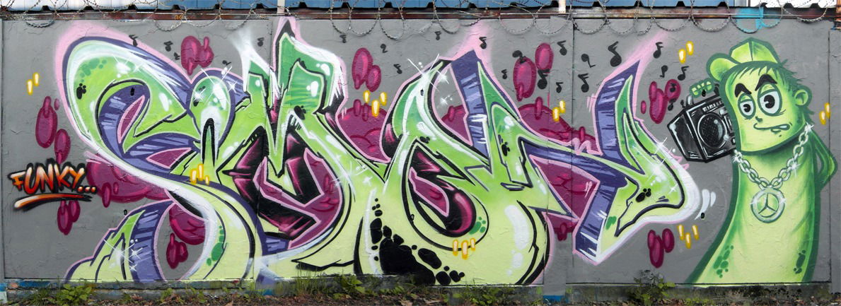 Graffiti Wall - Photo by Shimun - shimun