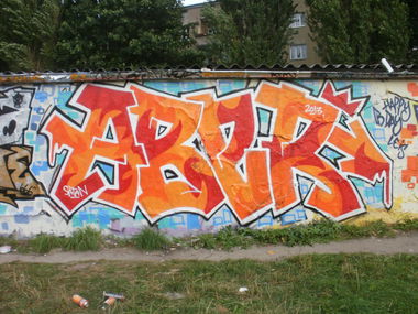 Graffiti Wall - Photo by Shizzler - Aber, EWE