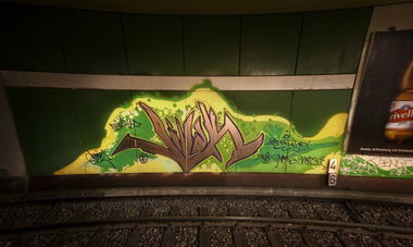 Graffiti Bombing in Rapperswil - Photo by Shizzler - Pivak, VLD