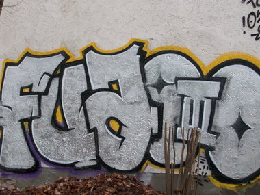 Graffiti Bombing - Photo by Shizzler - FUA, 030