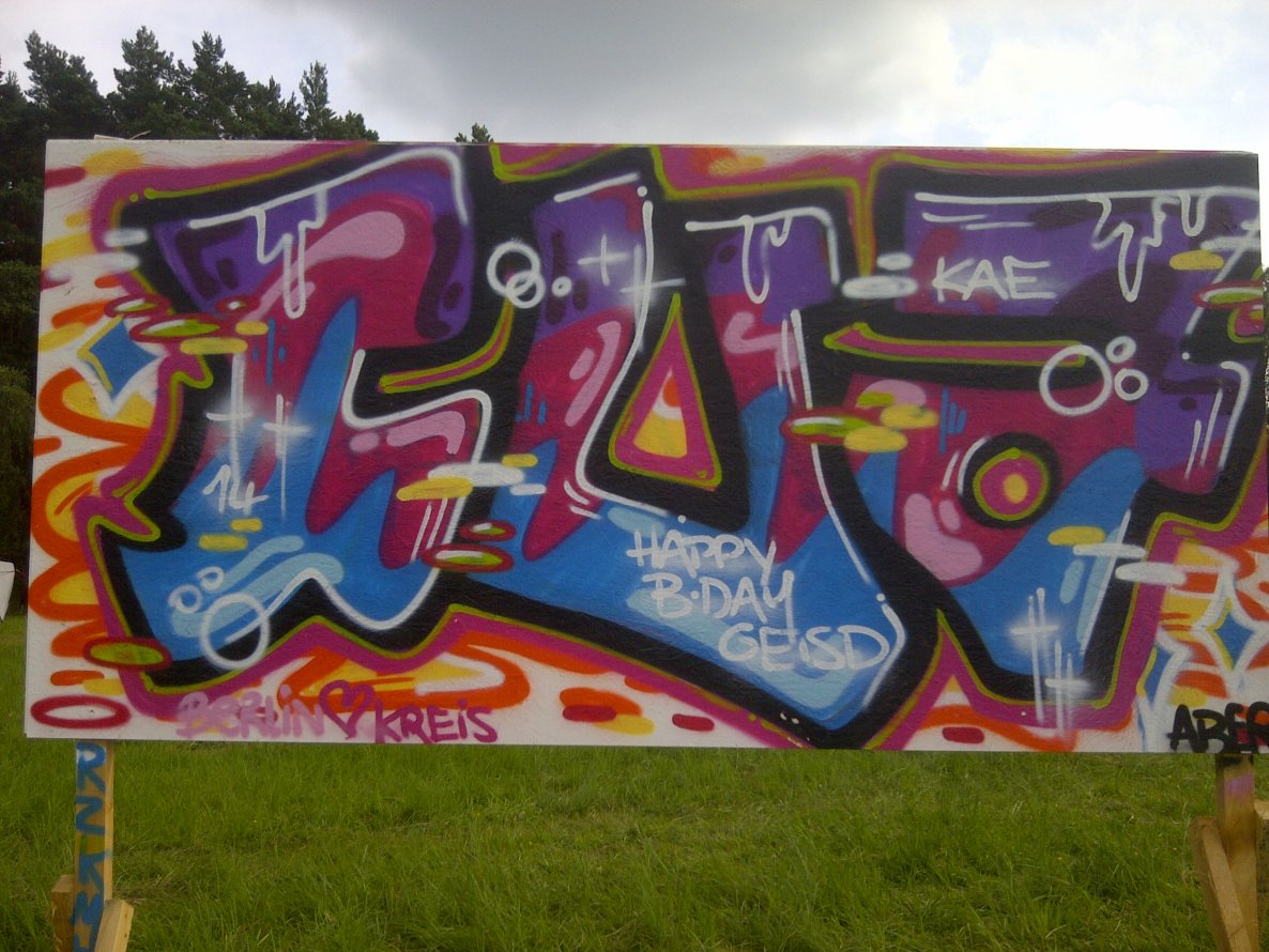 Graffiti Wall - Photo by Shizzler - FUA (2014)