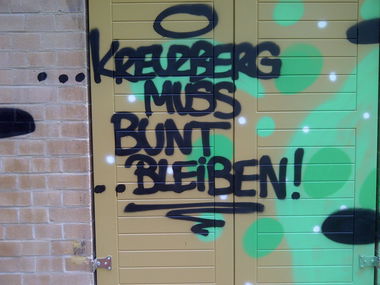 Graffiti Bombing - Photo by Shizzler