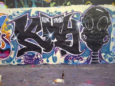 Graffiti Wall - Photo by Shizzler - KMH (2014)