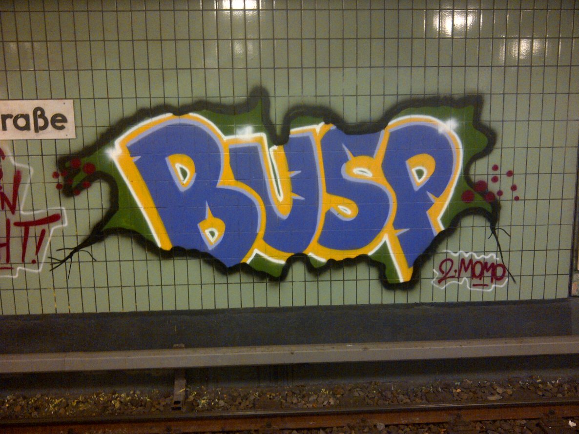 Graffiti Bombing - Photo by Shizzler - Busp