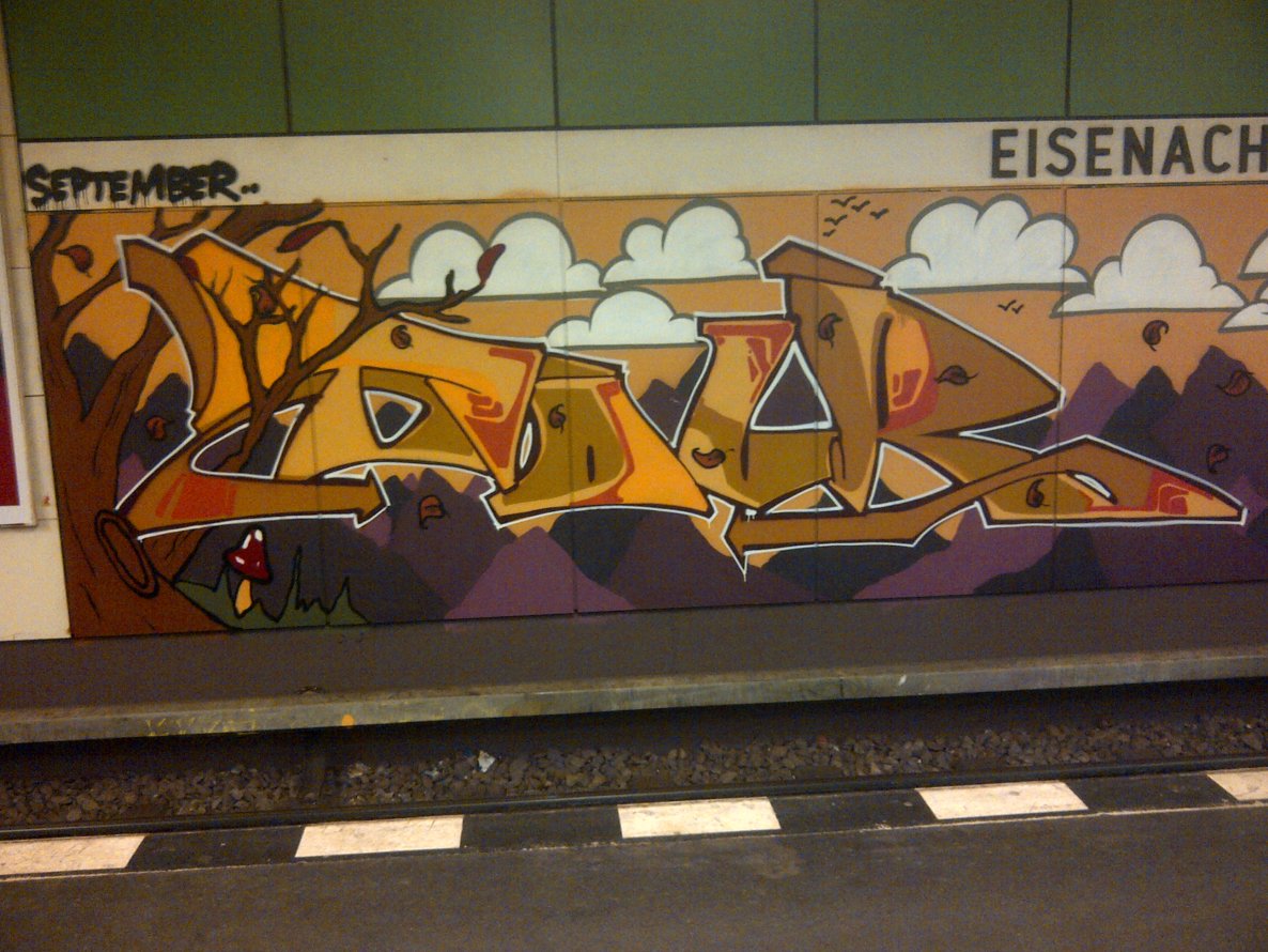 Graffiti Bombing - Photo by Shizzler - Tour