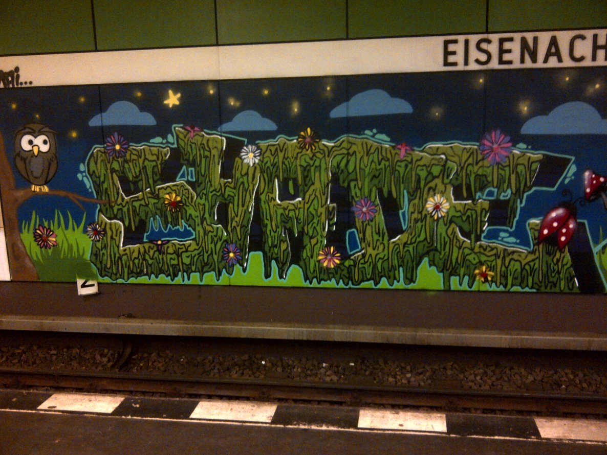 Graffiti Bombing - Photo by Shizzler - Shade