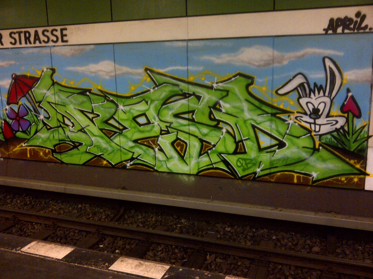 Graffiti Bombing - Photo by Shizzler - Pesd