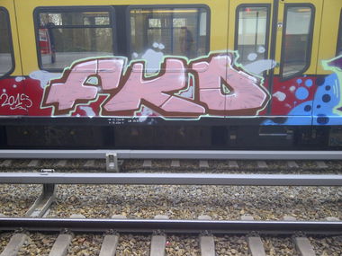 Graffiti Bombing - Photo by Shizzler - FKO