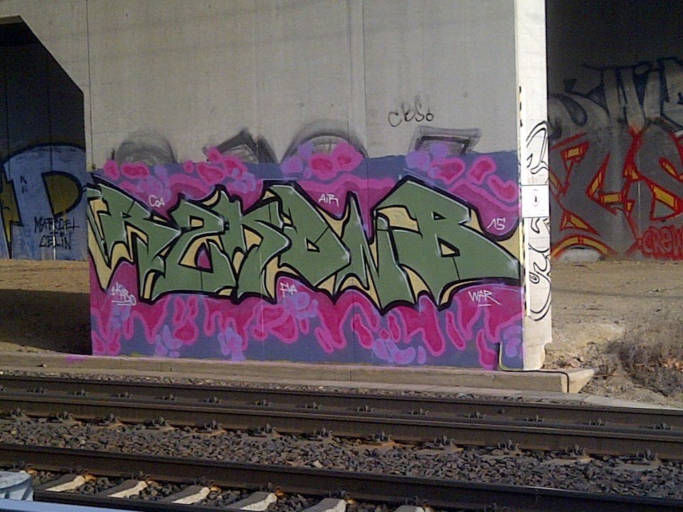 Graffiti Bombing - Photo by Shizzler - RZK, DNB (2015)