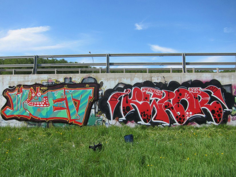 Graffiti Wall - Photo by Shmep