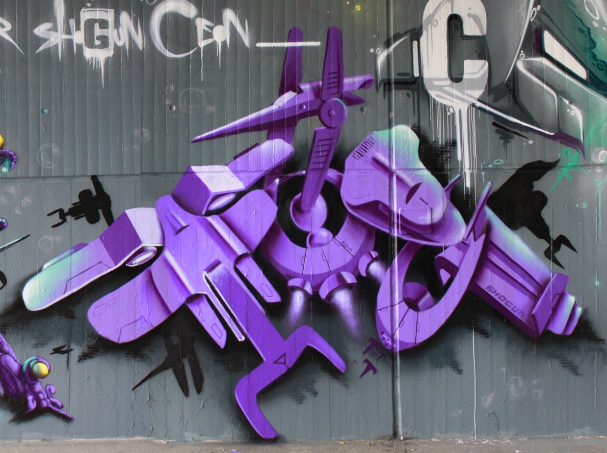 Graffiti Wall - Photo by Shogun - shogun, ljda, 3d (2013)