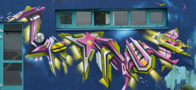 Graffiti Wall - Photo by Shogun - shogun, ljda, 3d (2013)