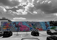 Graffiti Wall in Florida - Photo by Shoker - shoker, shoker_Art1, mural (2022)