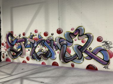 Graffiti Wall in Plantation - Photo by Shoker - shoker, graffiti, wildstyle (2021)