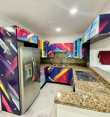 Graffiti Artwork in 936 Ne 33Rd St - Photo by Shoker - mural, shoker, Art1 (2024)