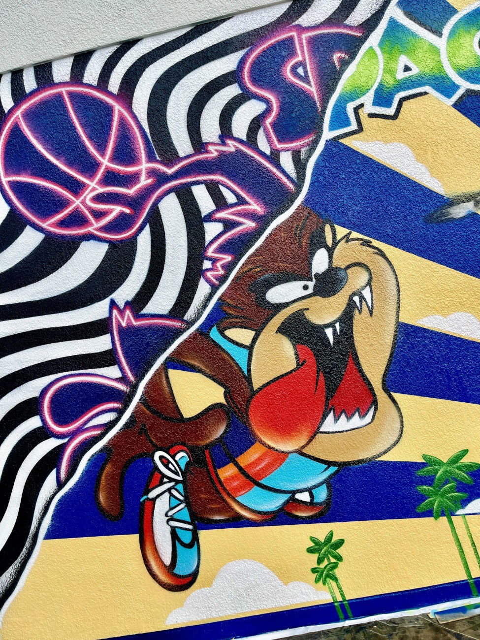 Graffiti Wall in Orlando - Photo by Shoker - mural, shoker, Art1 (2024)