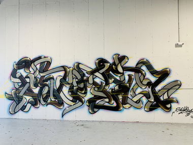 Graffiti Wall in Plantation - Photo by Shoker - shoker, graffiti, wildstyle (2021)