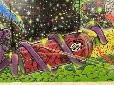 Graffiti Wall in West palm - Photo by Shoker - shoker, graffiti, wildstyle (2021)