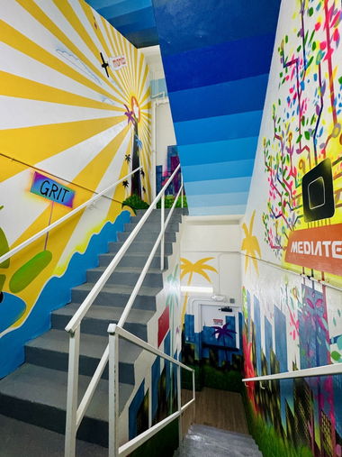 Graffiti Wall in Hollywood - Photo by Shoker - mural, shoker, Art1 (2024)