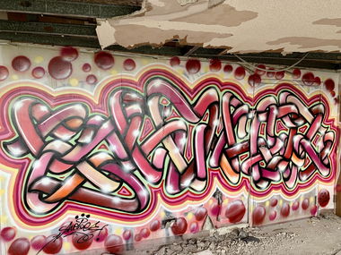 Graffiti Wall in Miami - Photo by Shoker - shoker, graffiti, wildstyle (2021)