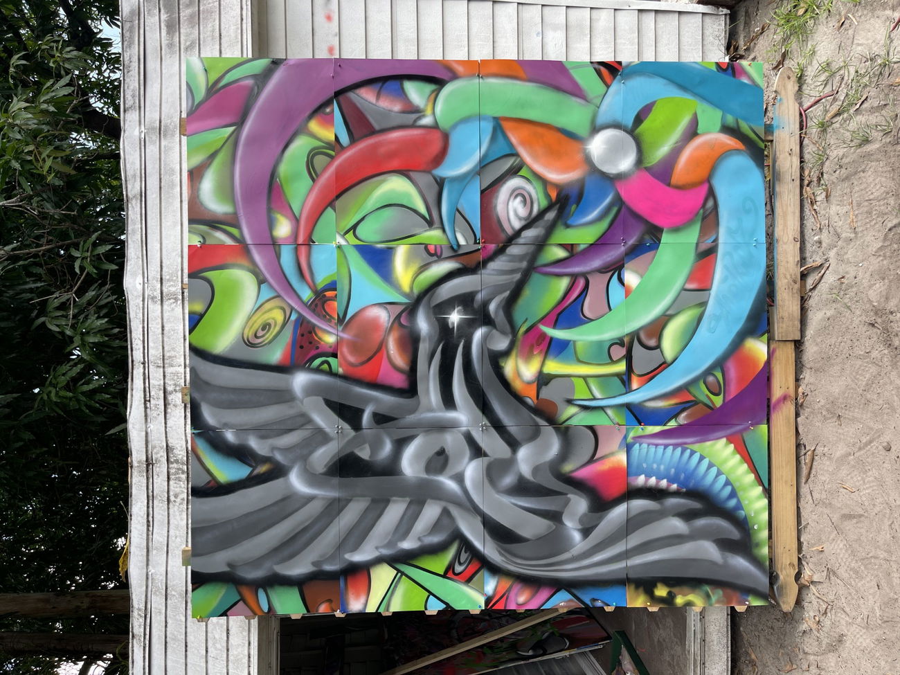 Graffiti Artwork in Fort lauderdale - Photo by Shoker - shoker, graffiti, wildstyle (2021)