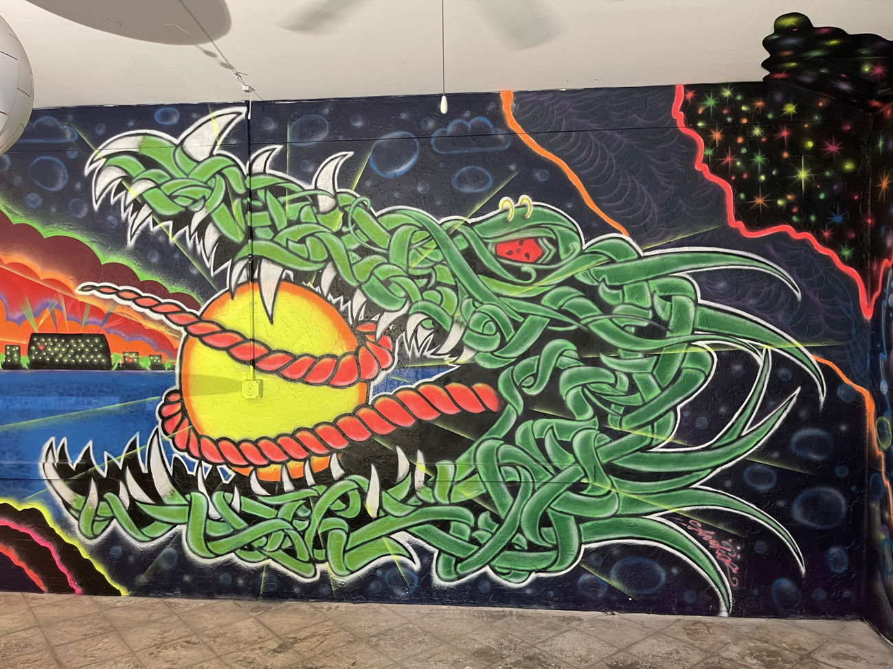 Graffiti Wall in West palm - Photo by Shoker - shoker, graffiti, wildstyle (2021)