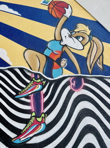 Graffiti Wall in Orlando - Photo by Shoker - mural, shoker, Art1 (2024)