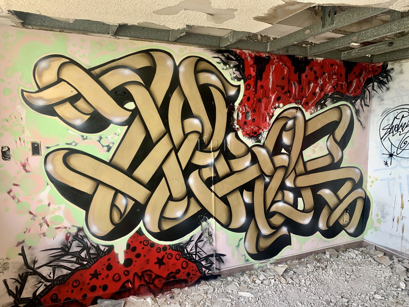 Graffiti Wall in Miami - Photo by Shoker - shoker, graffiti, wildstyle (2021)