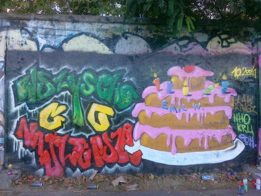 Graffiti Wall - Photo by Shoker1