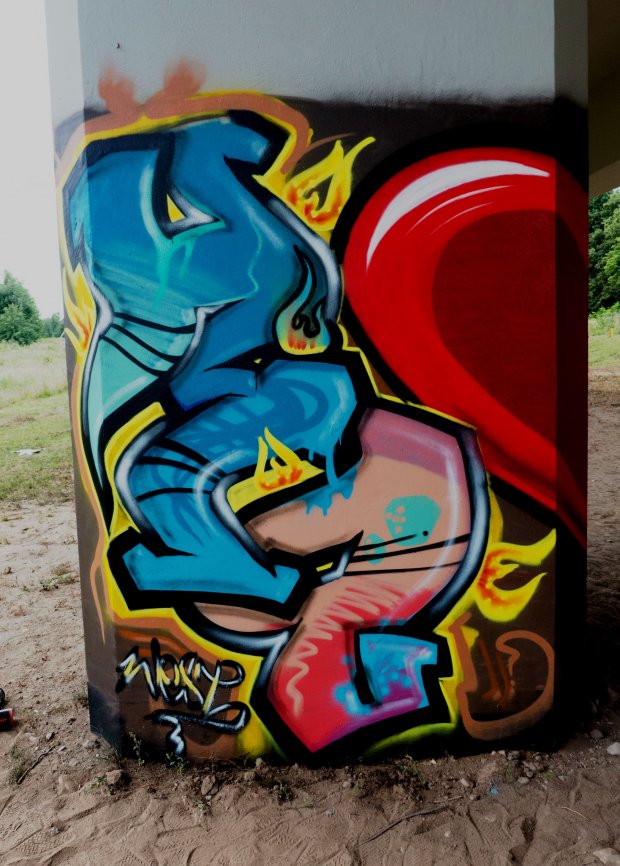Graffiti Wall - Photo by Shoker1 (2013)