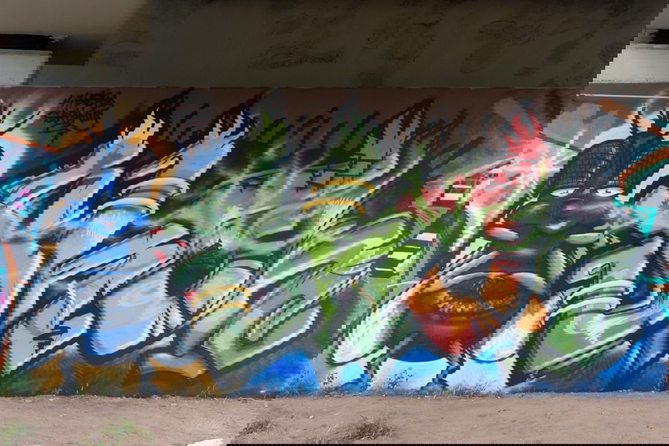 Graffiti Wall - Photo by Shoker1 - AbShoker, colabo (2013)