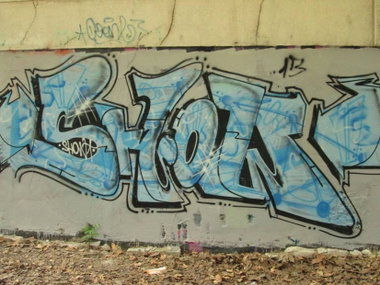 Graffiti Wall in Batomalj - Photo by Showtime