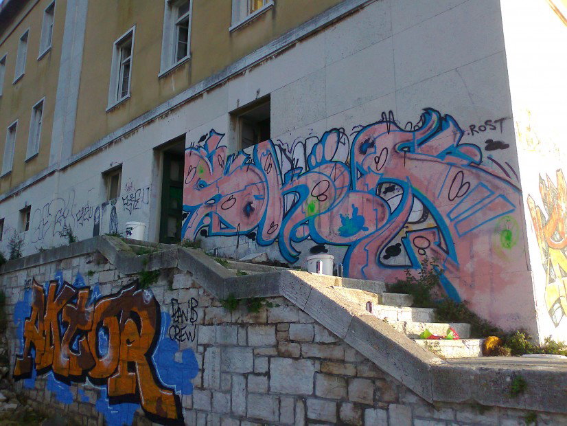 Graffiti Wall in Pula - Photo by Showtime