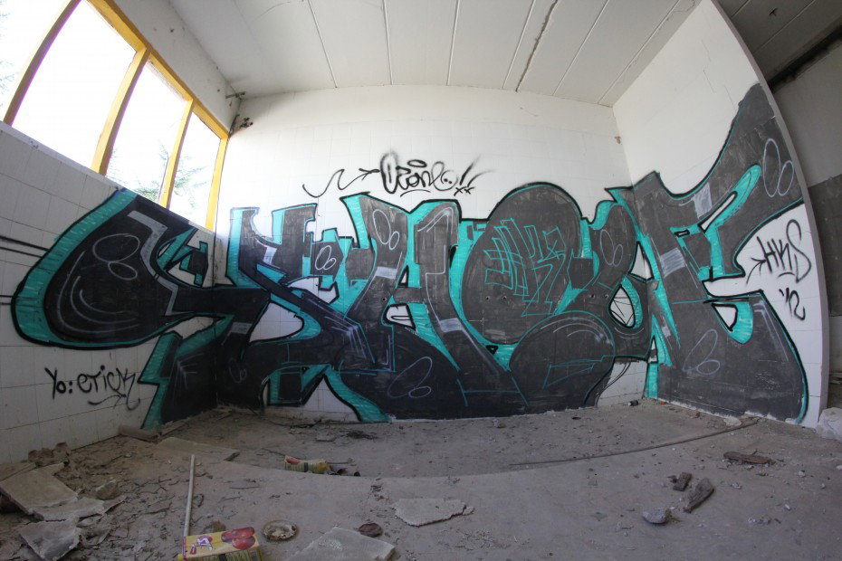 Graffiti Wall in Pula - Photo by Showtime