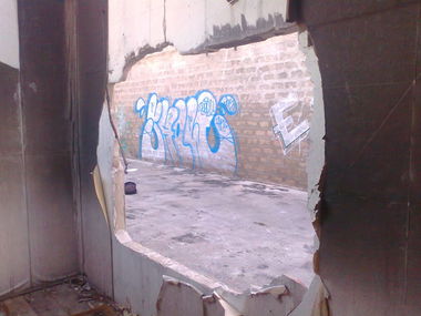 Graffiti Bombing - Photo by Showtime
