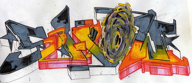 Graffiti Sketch - Photo by Showtime