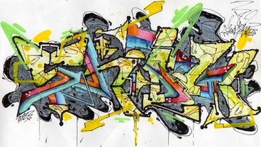 Graffiti Wall - Photo by Showtime