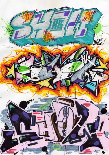 Graffiti Wall - Photo by Showtime