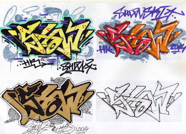 Graffiti Sketch - Photo by Showtime