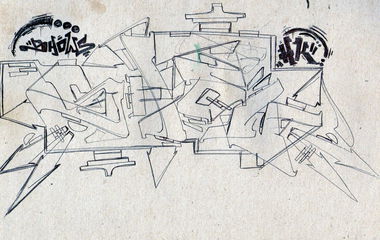 Graffiti Sketch - Photo by Showtime