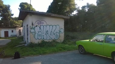 Graffiti Bombing - Photo by Showtime