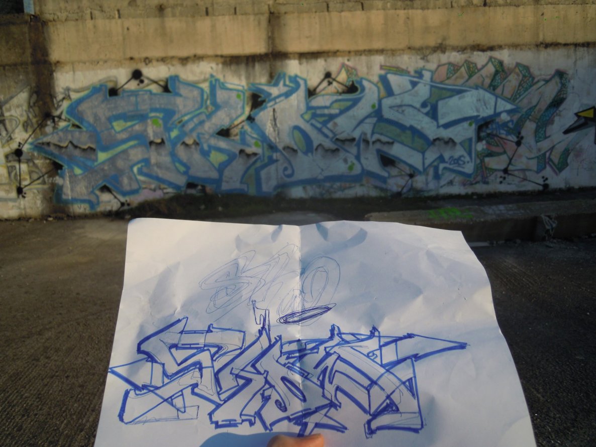 Graffiti Wall - Photo by Showtime